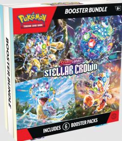 CARTE DE POKÉMON - POKEMON SV7 STELLAR CROWN BOOSTER BUNDLE